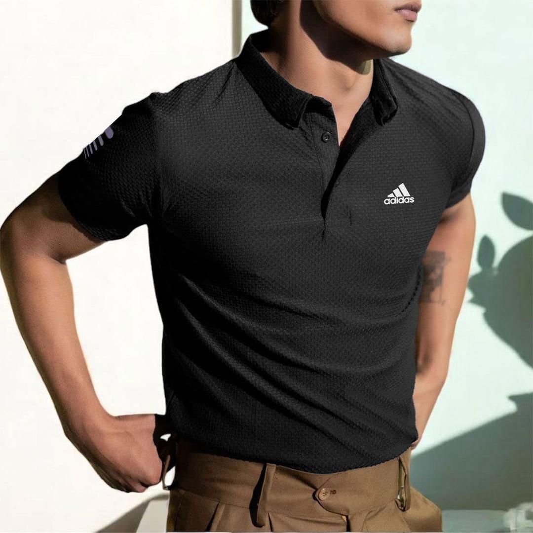 Men's Dri-Fit Slim Fit Polo Shirt β Breathable Quick-Dry Sports & Casual T-Shirt ShopiRivo