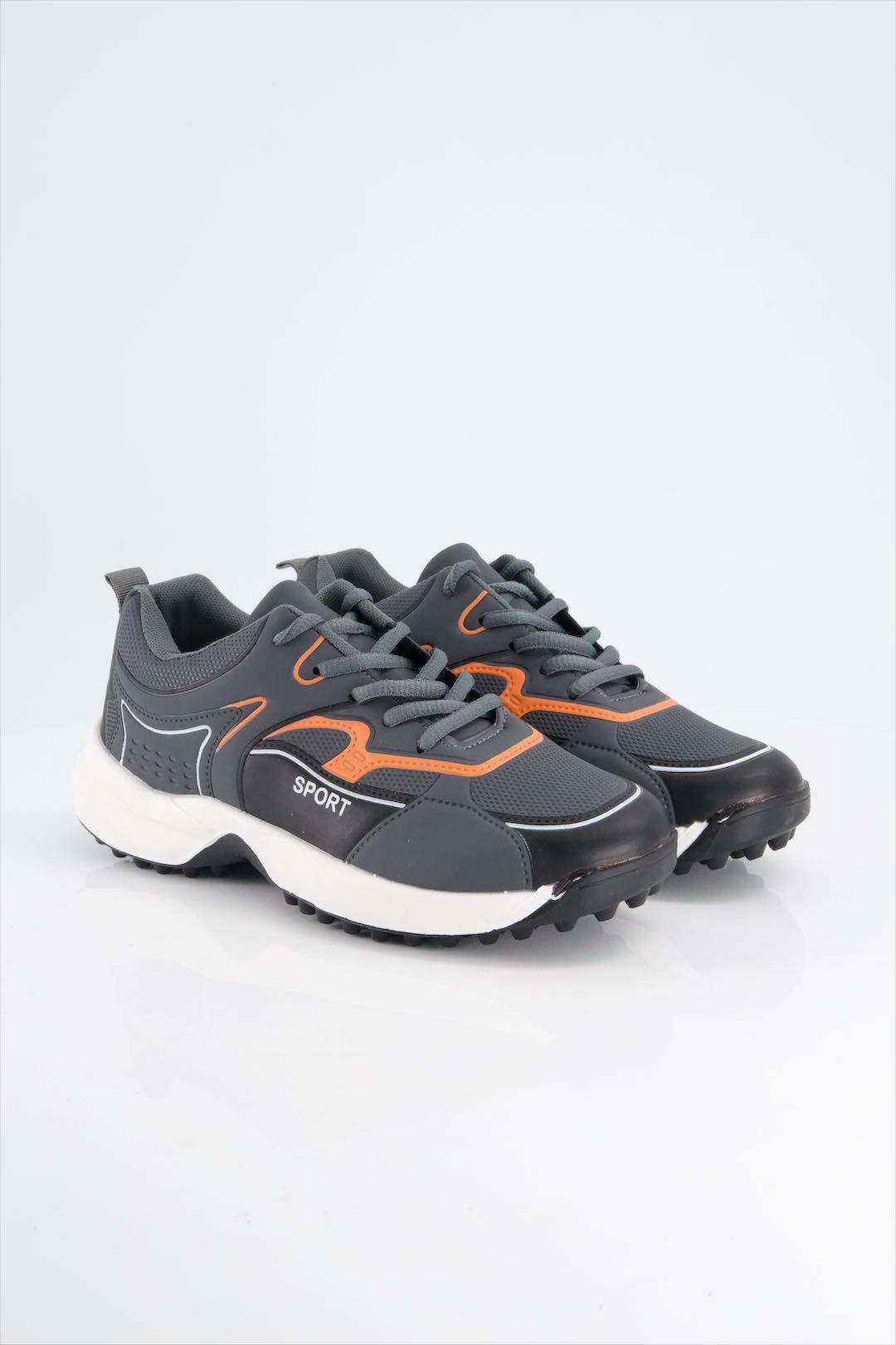 Black Camel DL884 Sports Gripper Shoes β Lightweight Running & Training Shoes (Gray) ShopiRivo
