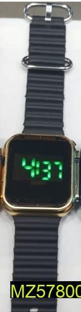 Men’s Round Quartz Wrist Watch – 35mm Dial, Rubber Strap, Water Resistant ShopiRivo