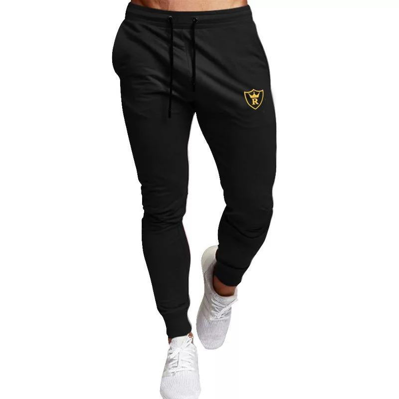 Men’s Black Fleece Track Suit – 2 Pcs Plain Collar Outfit for Sports & Casual Wear ShopiRivo