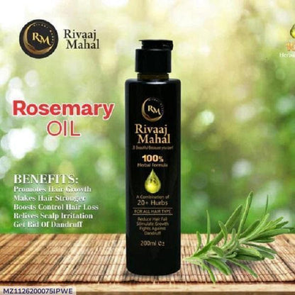 Rivaaj Mahal Hair Oil For All Types of Hair - 200 Ml ShopiRivo