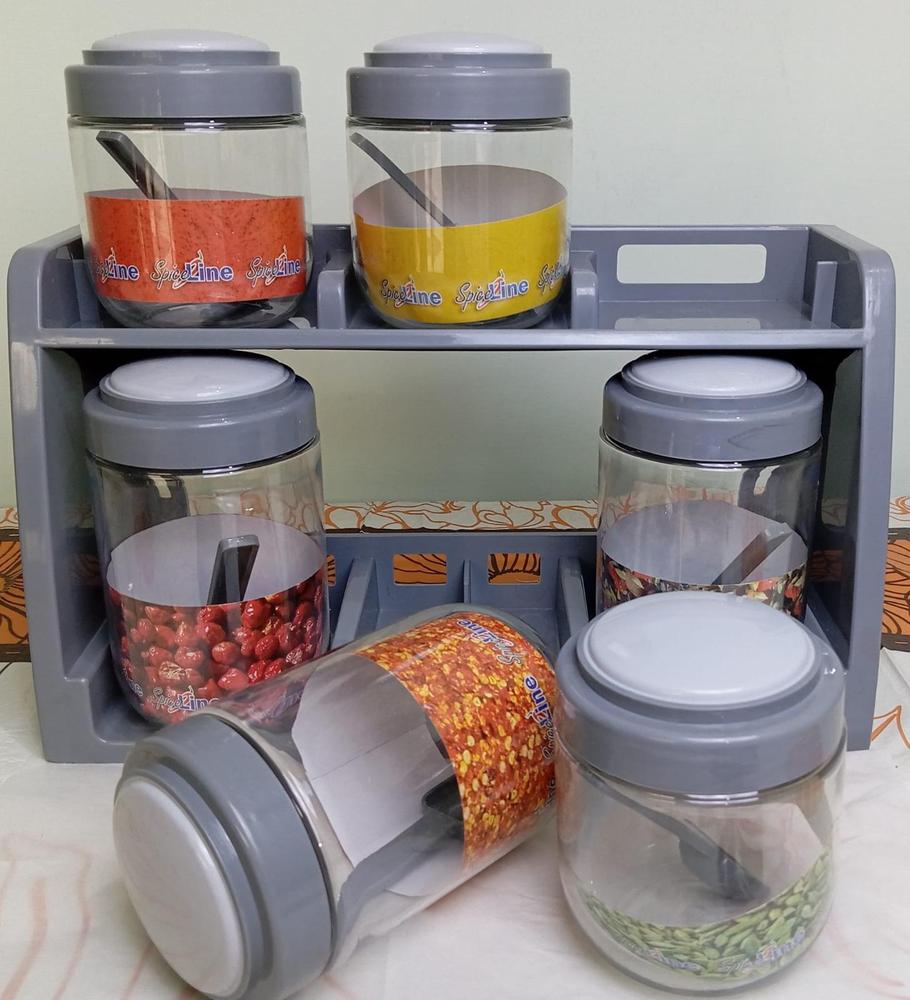 6 In 1 Spices Jar Set ShopiRivo