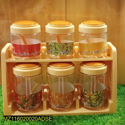 6 In 1 Spices Jar Set ShopiRivo