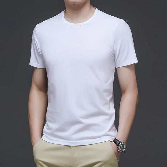 Men’s Plain Cotton Jersey T-Shirt – Comfortable Casual Wear for Everyday Style ShopiRivo