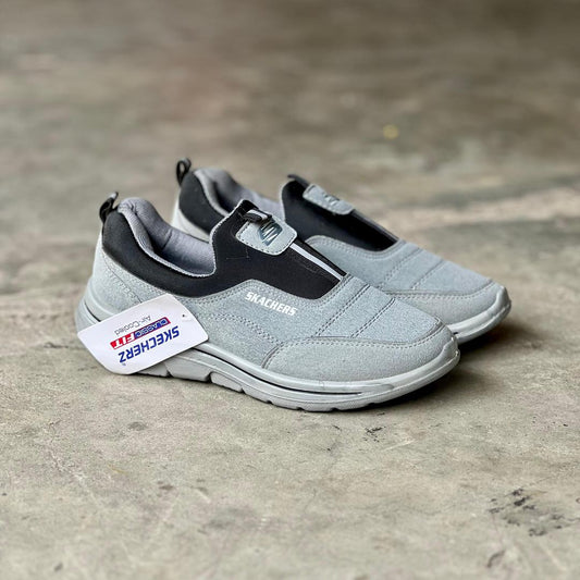 Men’s Synthetic Leather Skechers – Comfortable Walking & Casual Shoes for Everyday Wear ShopiRivo