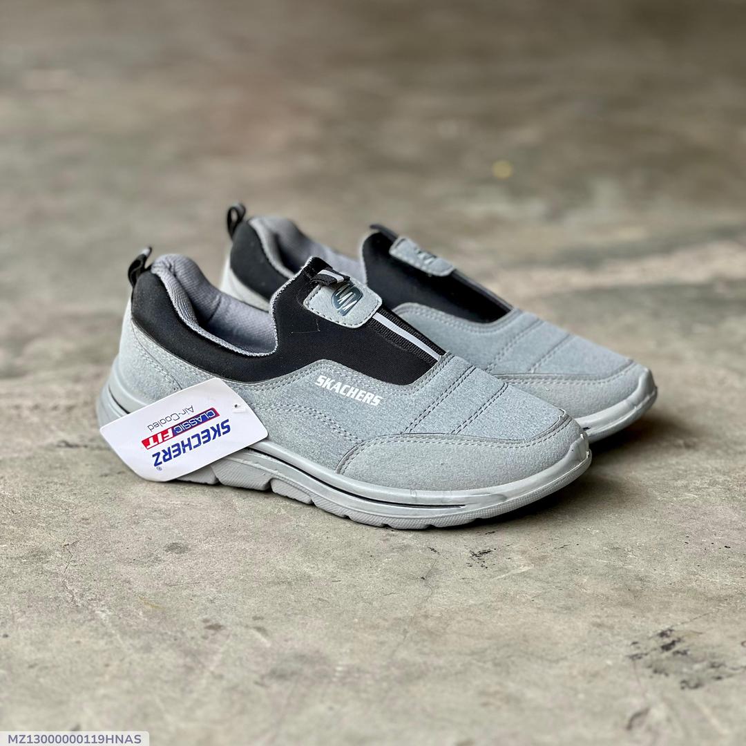 Men’s Synthetic Leather Skechers – Comfortable Walking & Casual Shoes for Everyday Wear ShopiRivo