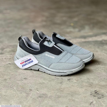Men’s Synthetic Leather Skechers – Comfortable Walking & Casual Shoes for Everyday Wear ShopiRivo