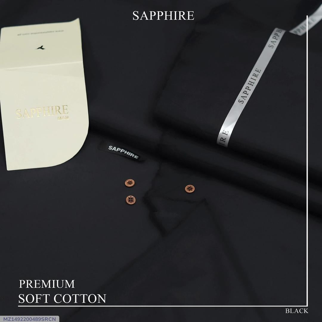 Men’s Unstitched Cotton Plain Suit ShopiRivo