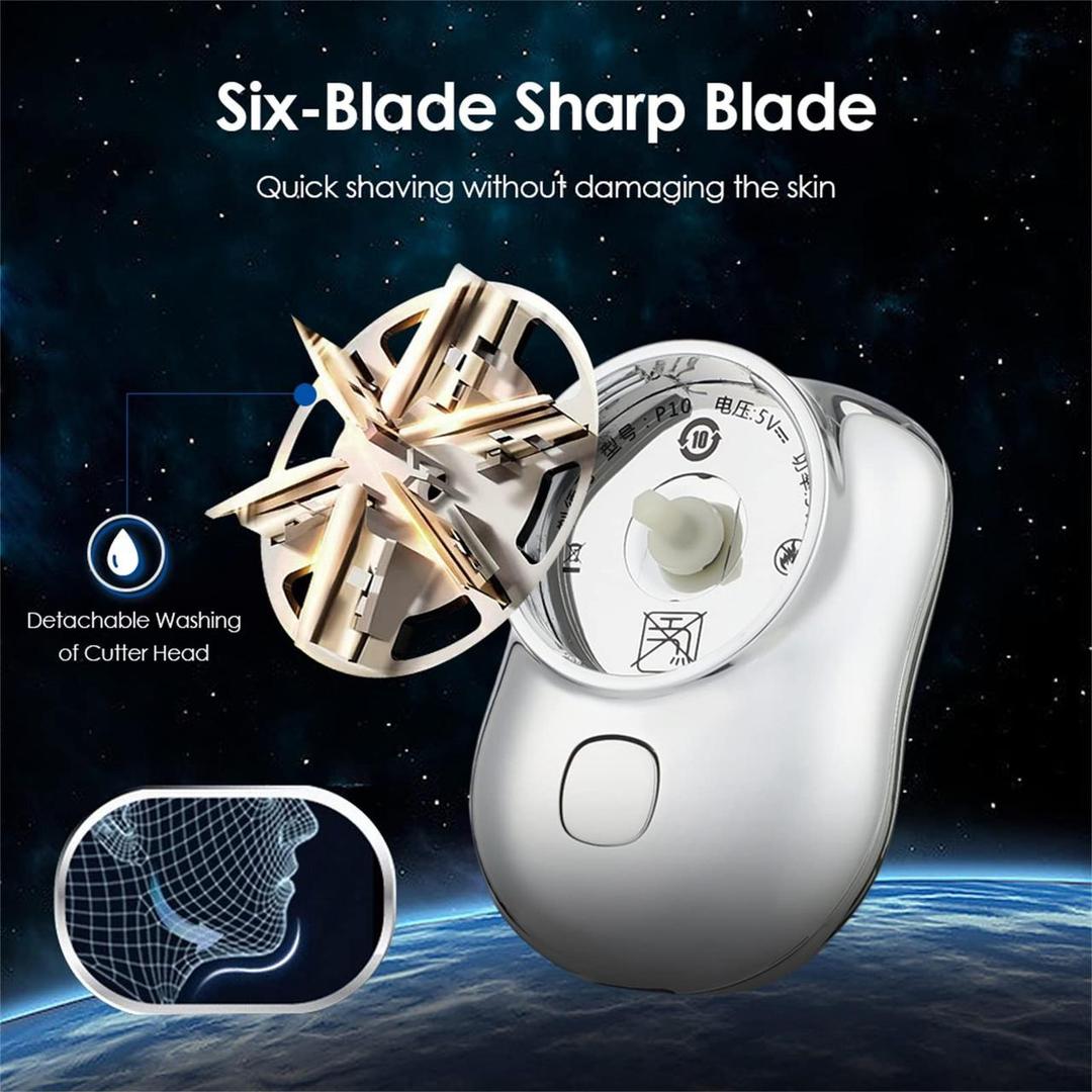 Mini Portable Electric Shaver – Rechargeable Waterproof Foil Blade Razor for Men & Women ShopiRivo