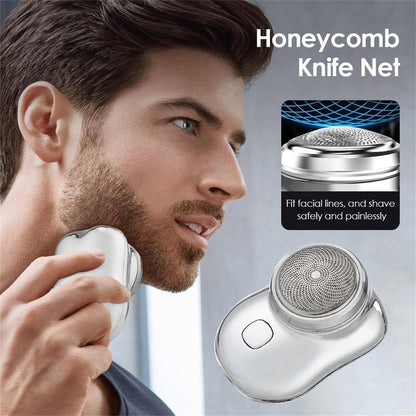 Mini Portable Electric Shaver – Rechargeable Waterproof Foil Blade Razor for Men & Women ShopiRivo