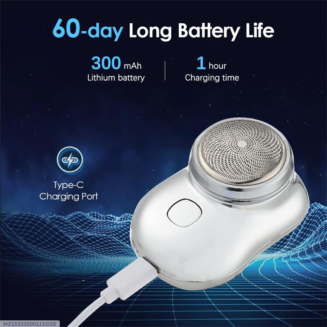 Mini Portable Electric Shaver – Rechargeable Waterproof Foil Blade Razor for Men & Women ShopiRivo
