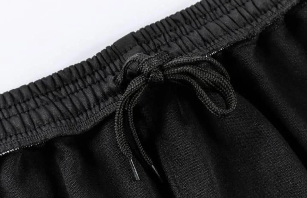 Men’s Black Printed Track Suit – Micro Interlock Fabric ShopiRivo