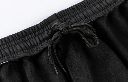 Men’s Black Printed Track Suit – Micro Interlock Fabric ShopiRivo