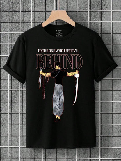 Men’s Printed Cotton T-Shirt – Premium 100% Cotton Graphic Tee (Multiple Prints) ShopiRivo
