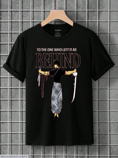 Men’s Printed Cotton T-Shirt – Premium 100% Cotton Graphic Tee (Multiple Prints) ShopiRivo