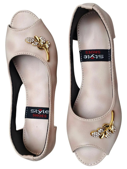 Women’s Semi-Formal Synthetic Leather Sandals – Elegant & Comfortable Footwear ShopiRivo