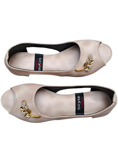 Women’s Semi-Formal Synthetic Leather Sandals – Elegant & Comfortable Footwear ShopiRivo