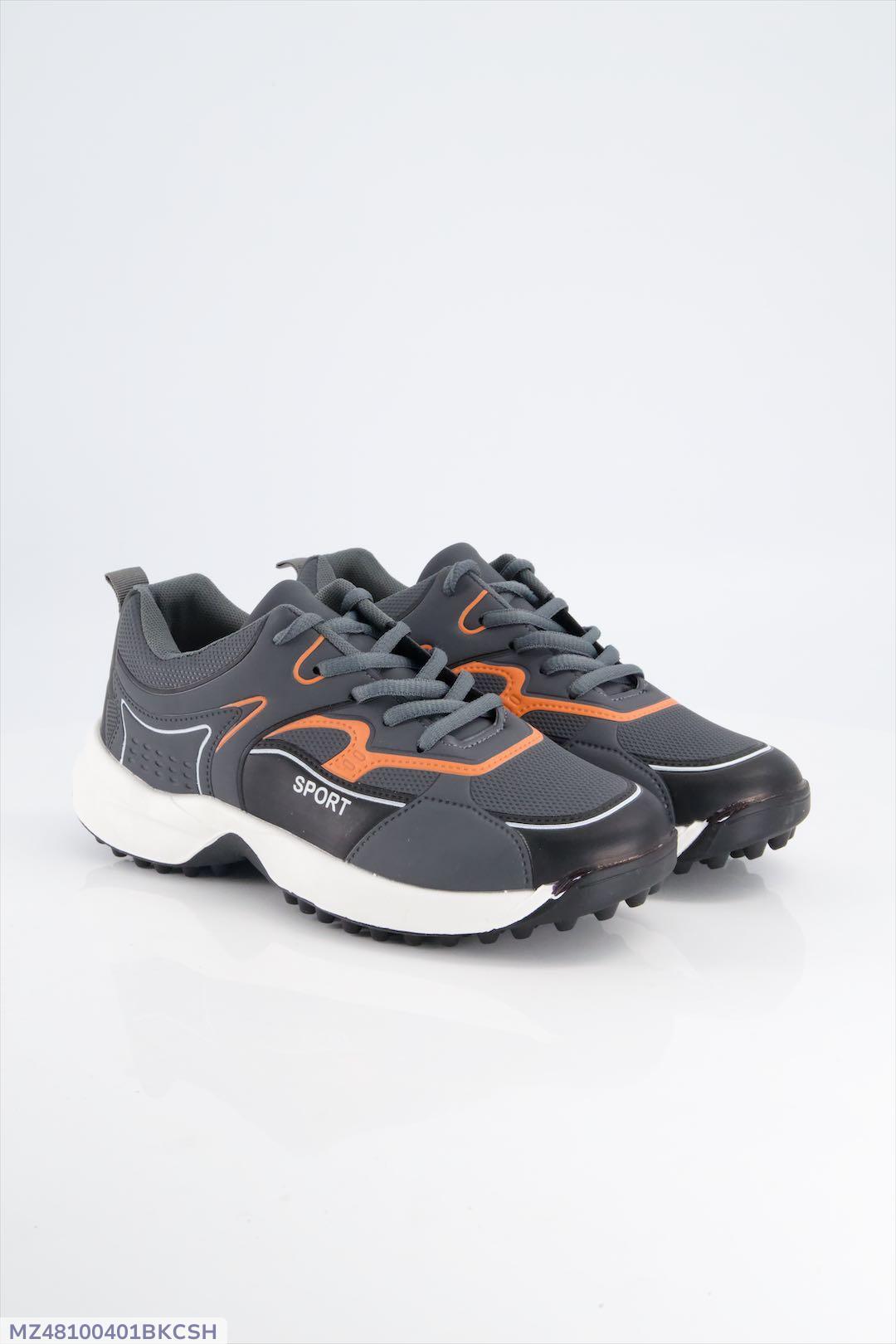 Black Camel DL884 Sports Gripper Shoes – Lightweight Running & Training Shoes (Gray) ShopiRivo