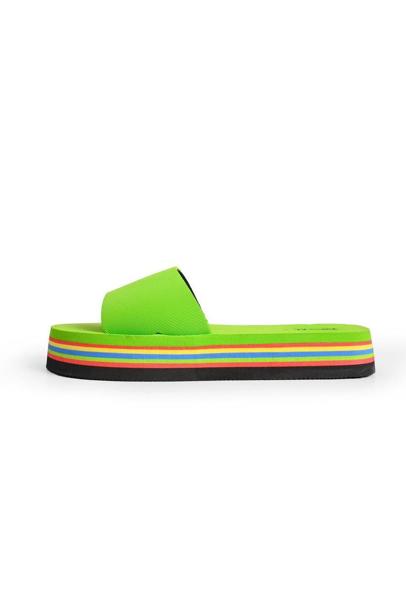 Women’s Green EVA Casual Sandals – Lightweight & Comfortable Footwear ShopiRivo