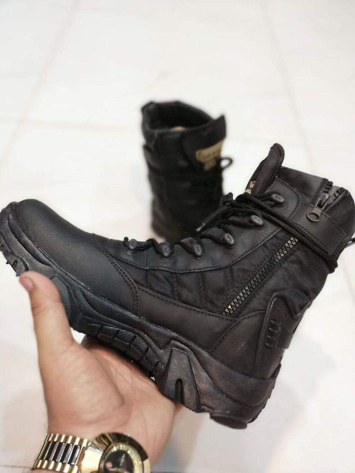 Men's Comfortable Boots, Black Delta ShopiRivo