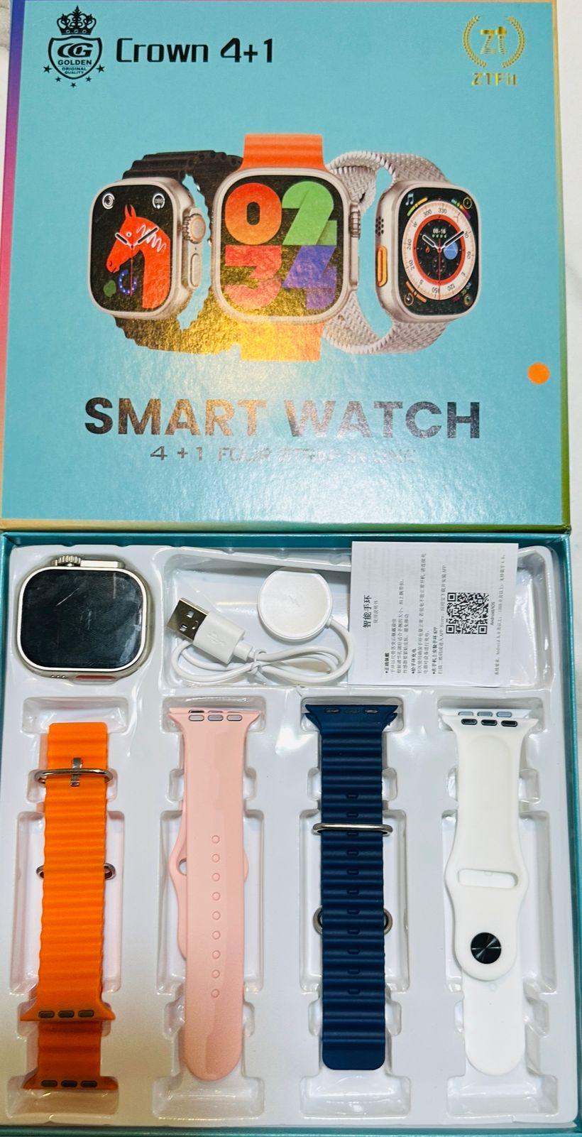 Best Multicolor Smart Watch – Bluetooth 5.1 with GPS, NFC & Long Battery Life ShopiRivo