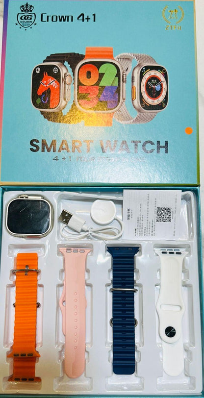 Best Multicolor Smart Watch – Bluetooth 5.1 with GPS, NFC & Long Battery Life ShopiRivo