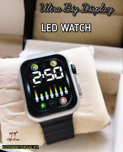 Men’s Digital Display Watch – Waterproof, Sports & Casual Wristwatch with LED Screen ShopiRivo