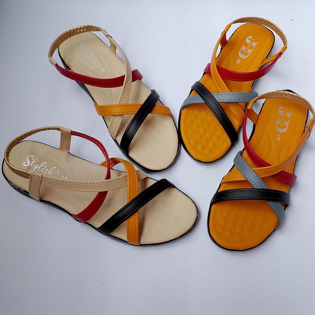 Women’s Beige Synthetic Leather Wedge Sandals – Premium Quality Casual Footwear ShopiRivo