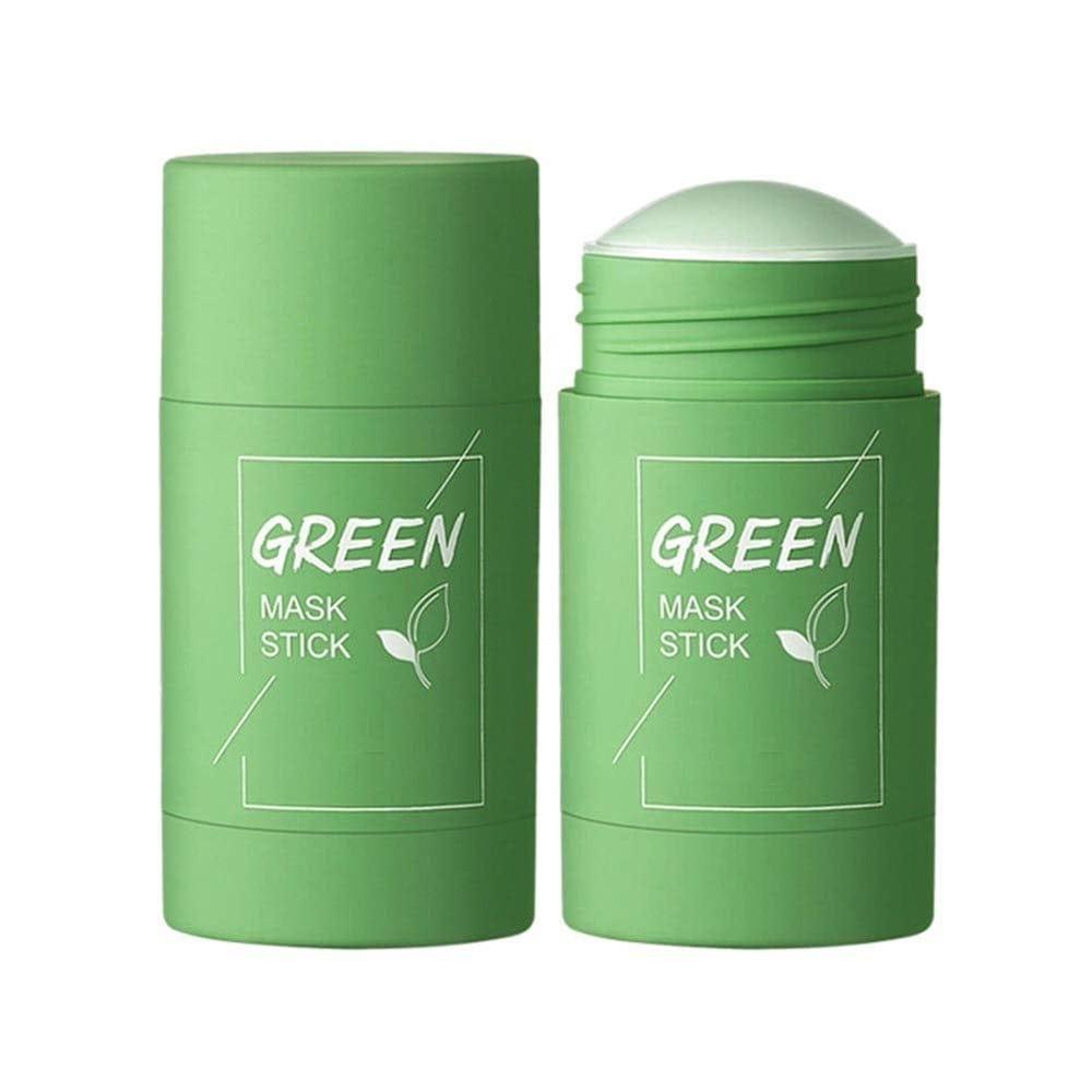 Green Tea Solid Face Mask Stick – Deep Cleansing & Blackhead Remover (40g) ShopiRivo