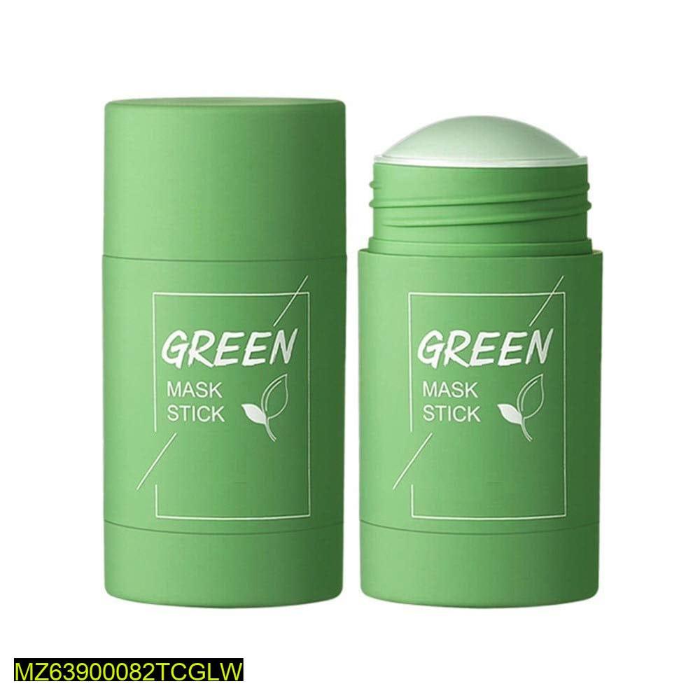 Green Tea Solid Face Mask Stick – Deep Cleansing & Blackhead Remover (40g) ShopiRivo