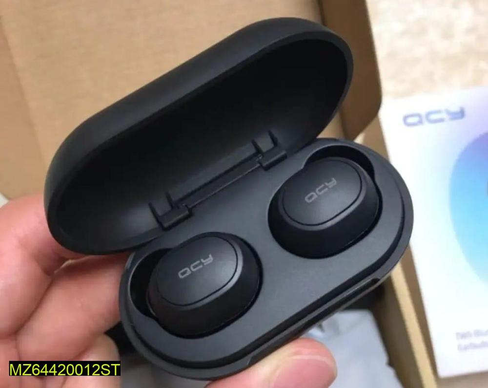 QCY T4 TWS Wireless Bluetooth 5.3 Earbuds – Gaming Mode, DSP Noise Cancelling & Wireless Charging (Black) ShopiRivo