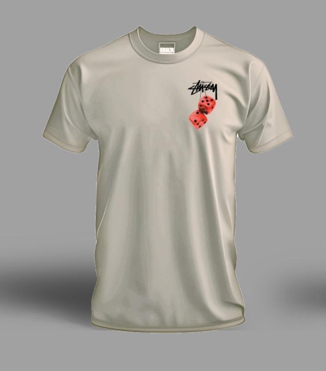 Men's Cotton Printed T-Shirt – Casual Round Neck Short Sleeve Graphic Tee ShopiRivo