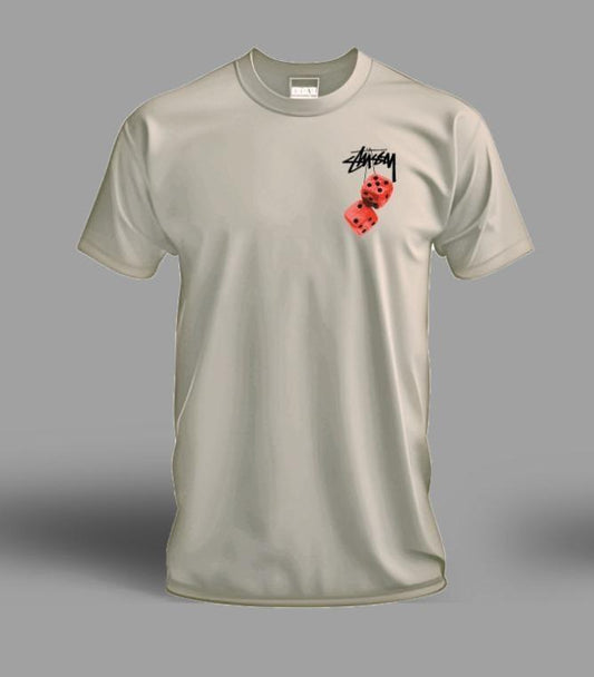 Men's Cotton Printed T-Shirt – Casual Round Neck Short Sleeve Graphic Tee ShopiRivo
