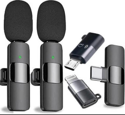 K9 Wireless Vlogging Rechargeable Microphone ShopiRivo