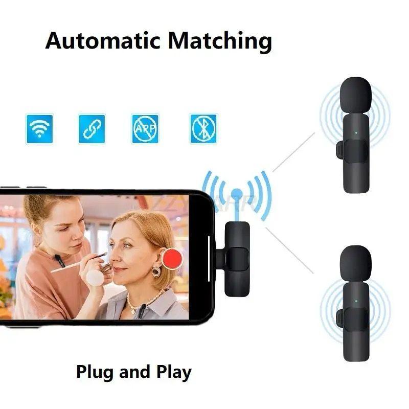 K9 Wireless Vlogging Rechargeable Microphone ShopiRivo