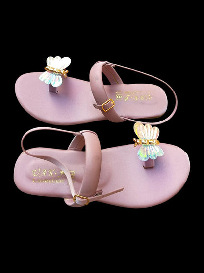 Women’s Fabric Flat Sandals – Stylish & Comfy Casual Footwear Pakistan ShopiRivo