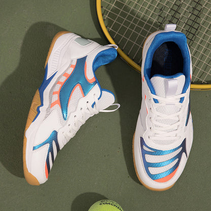 Spring And Summer New Mesh Casual Shoes Fashion Thick Bottom Badminton Shoes Low Top Sneaker Tennis Shoes Sneakers