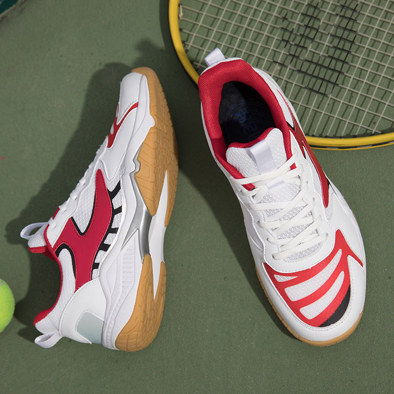 Spring And Summer New Mesh Casual Shoes Fashion Thick Bottom Badminton Shoes Low Top Sneaker Tennis Shoes Sneakers