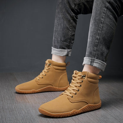 Autumn Men&#039;s Shoes 2024 New Fashion High-top Casual Sports Sneakers Trendy And Versatile Men&#039;s Slip-on Slip-on Shoes
