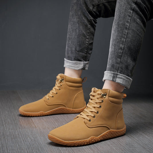 Autumn Men&#039;s Shoes 2024 New Fashion High-top Casual Sports Sneakers Trendy And Versatile Men&#039;s Slip-on Slip-on Shoes